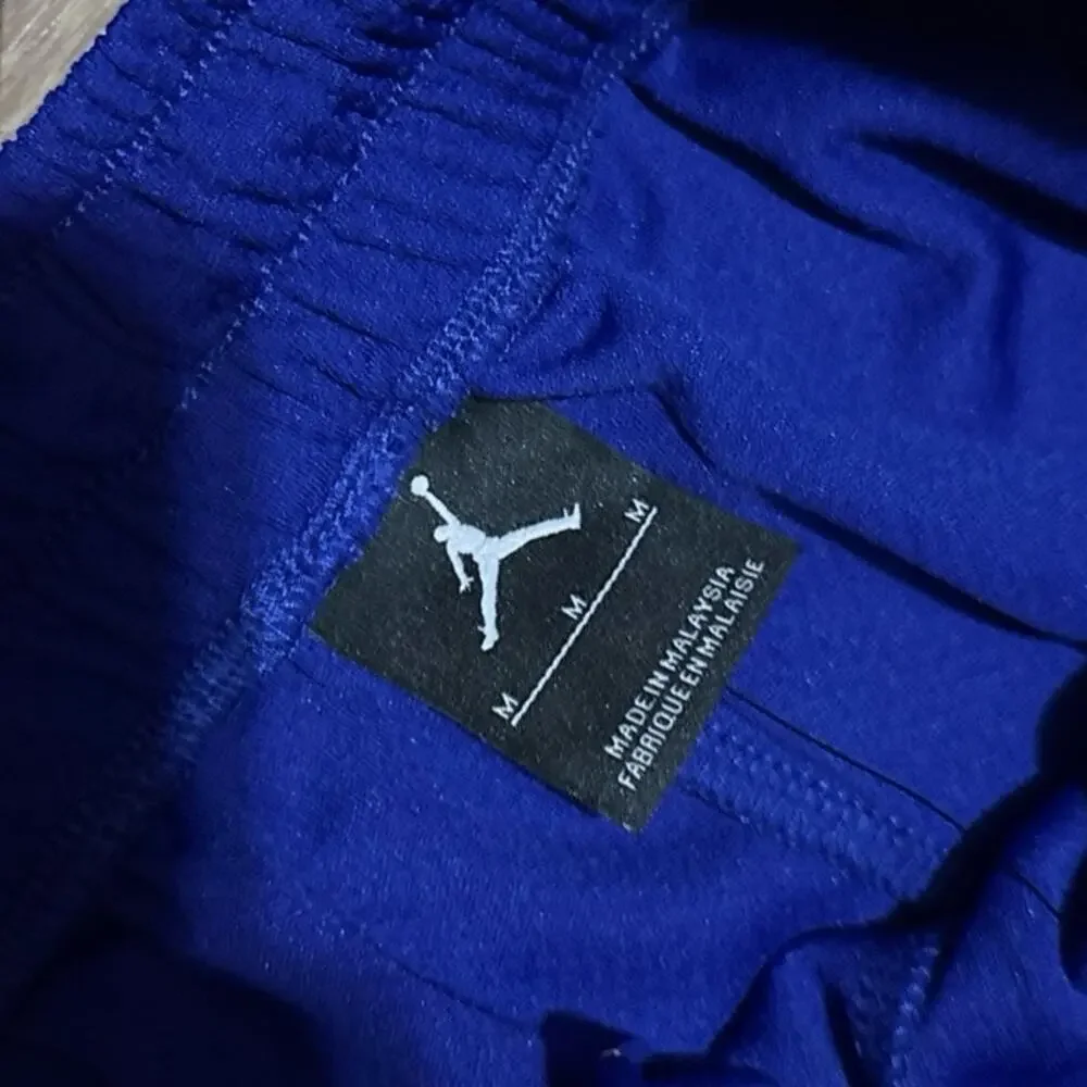2010 Air Jordan Mesh Court Fit Baggy Basketball Vintage 416212-409 Shiny Shorts